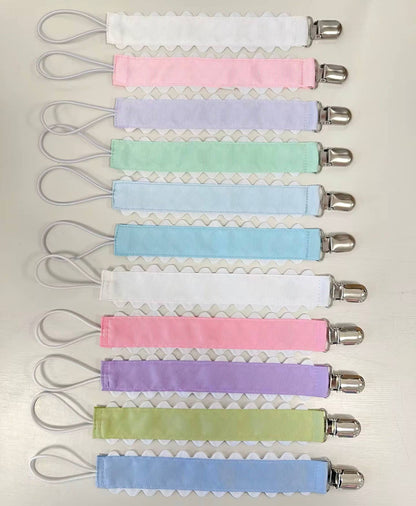 Monogrammable Paci Clips