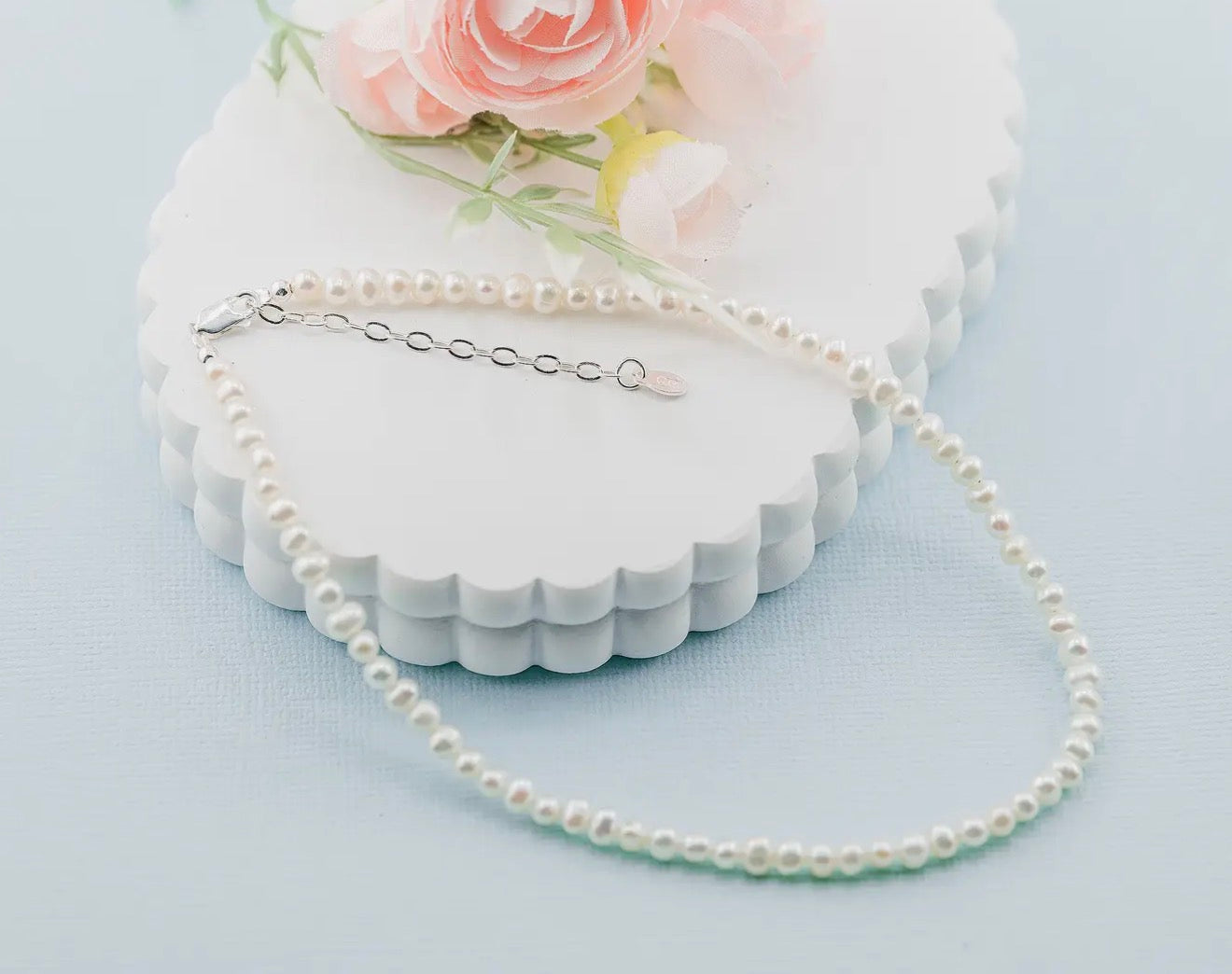 Cherished Moments Sterling Silver Freshwater Pearl Necklace