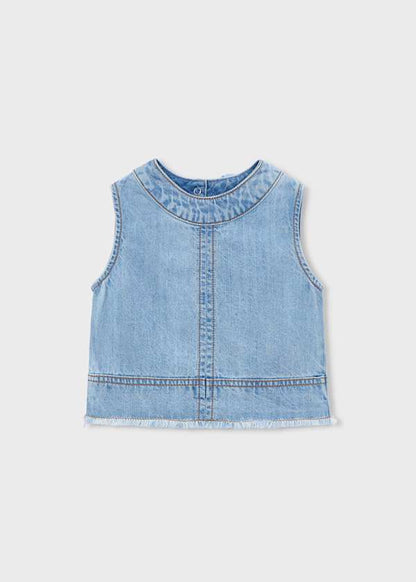 Girls Denim Top