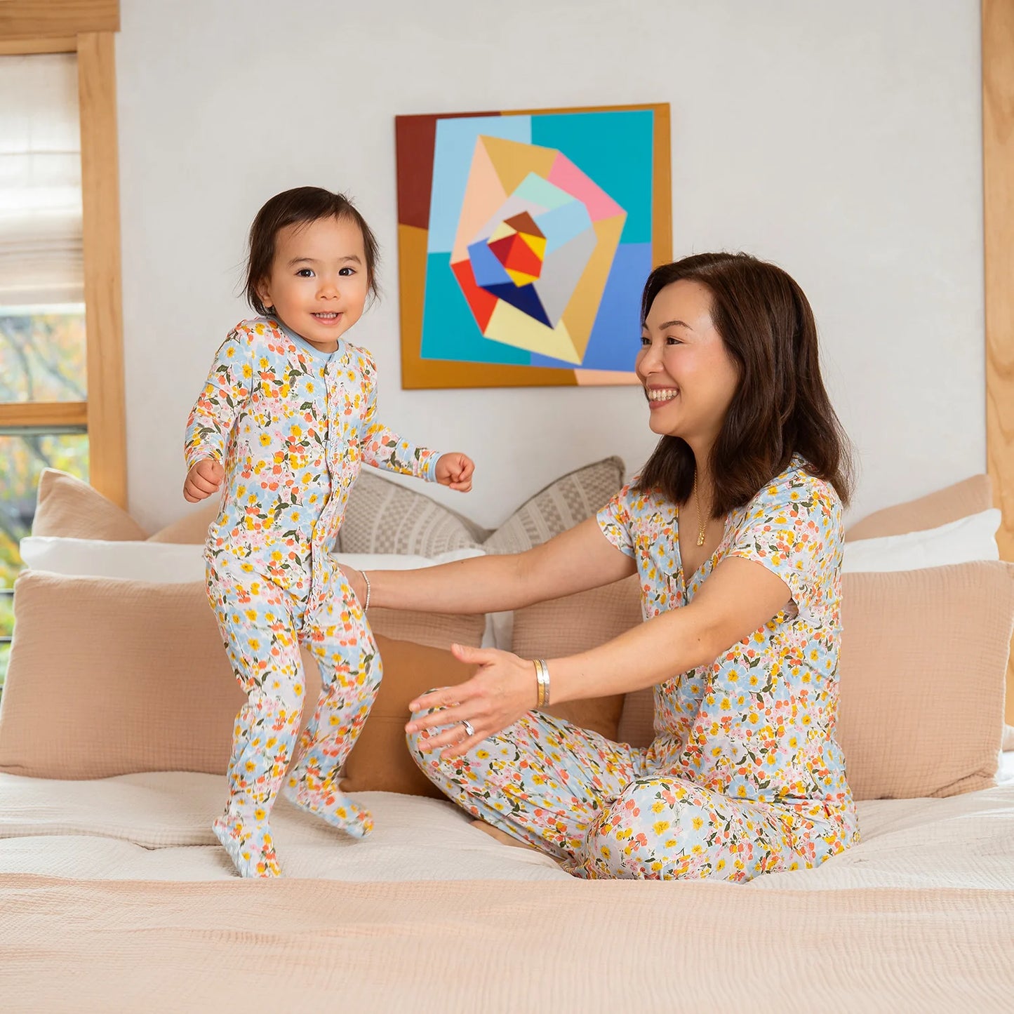 Seraphina Floral Magnetic Footie