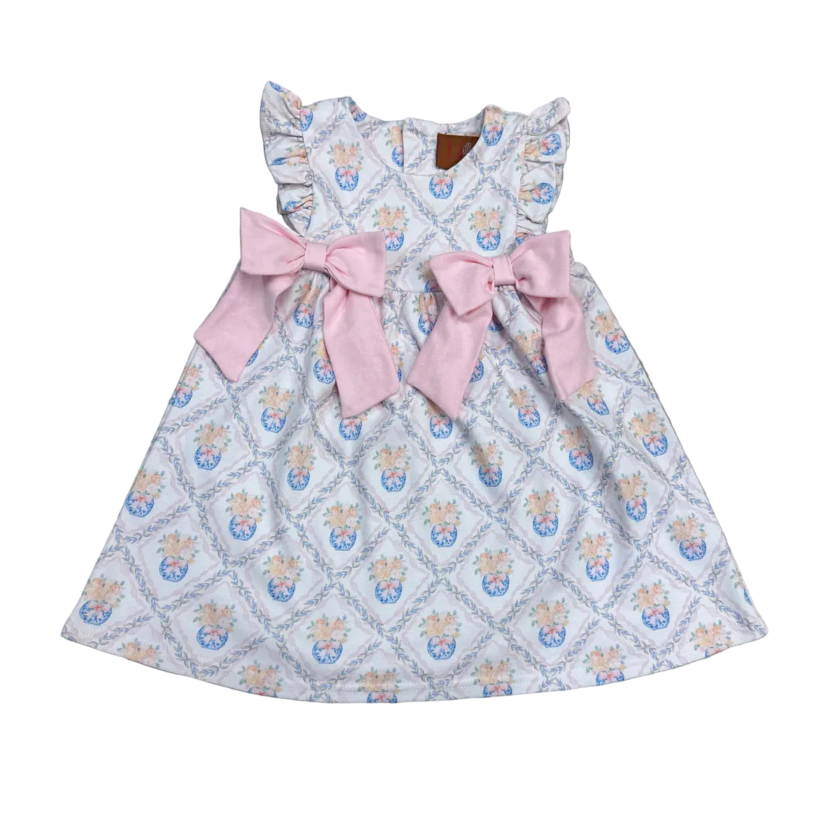 Millie Jay Floral Dress with Bowd