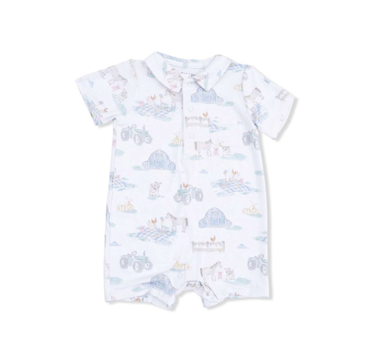 Farm Animal Party Polo Shortie