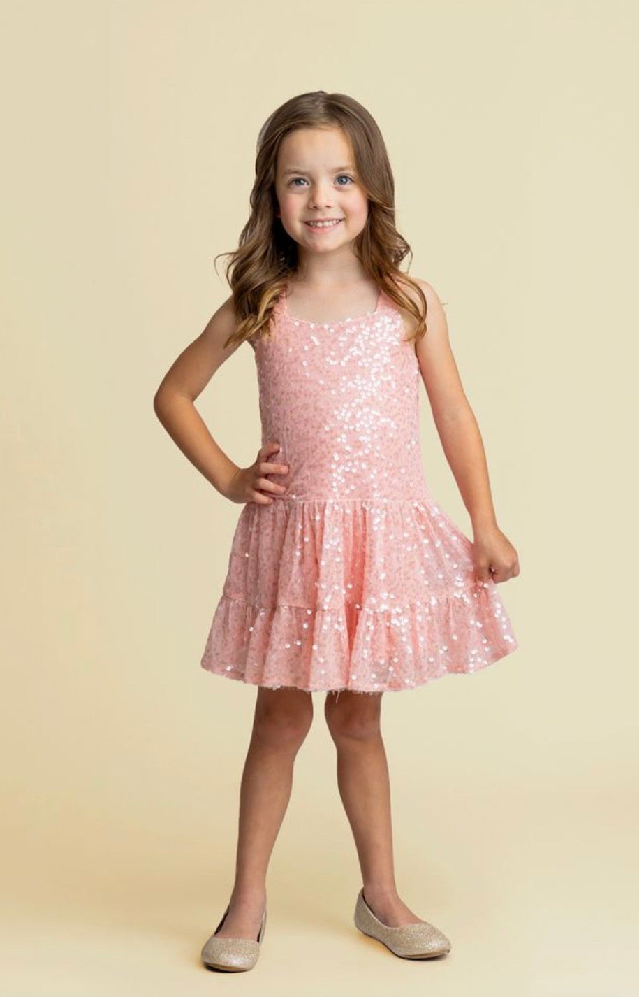 Dazzle Me Blush Dress