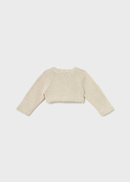 Champagne Baby Cardigan