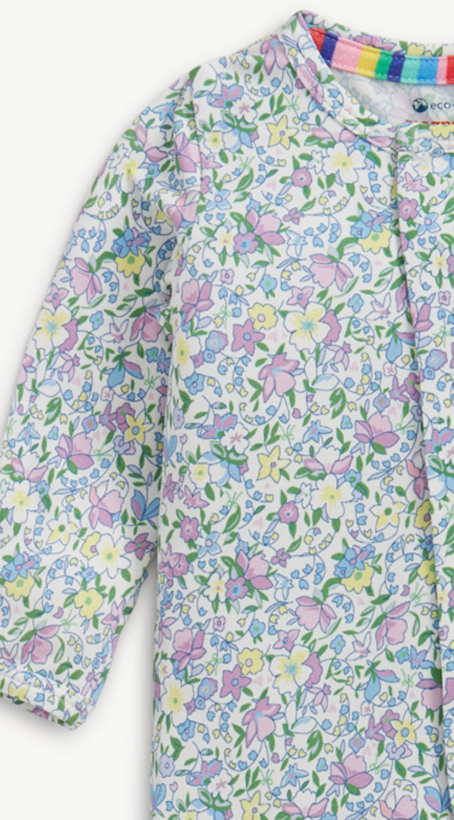 Lavina Floral Modal Footie