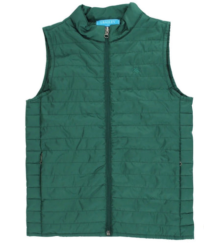 Quilted Vest -Forest