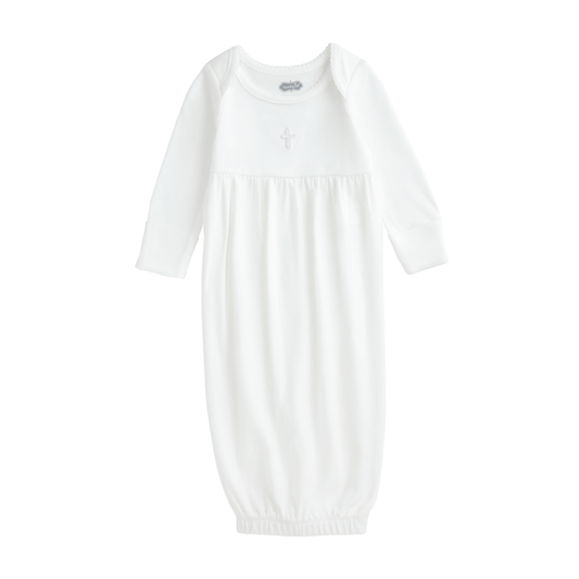 Christening Crochet Cross Gown