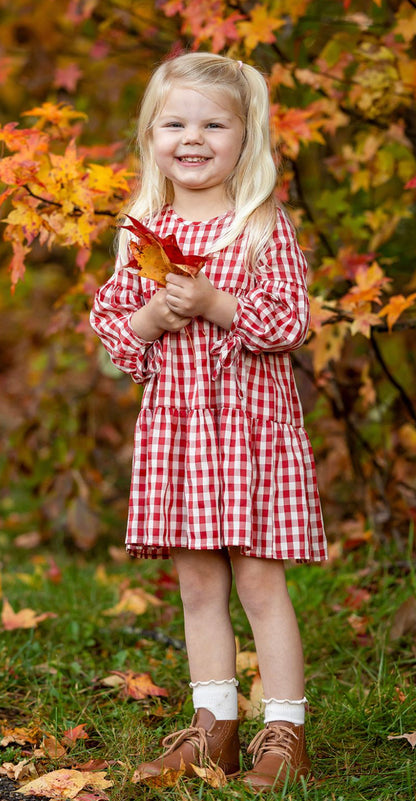 Red Gingham Dress
