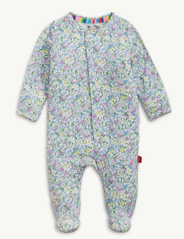 Lavina Floral Modal Footie