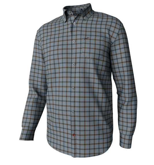 Southern Point Mountain Spring Plaid Button Down