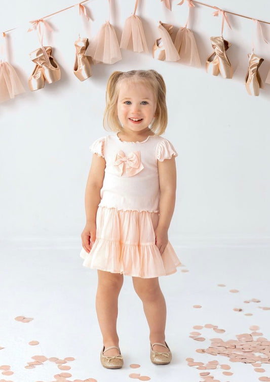 Angelina Bow Skirt Set