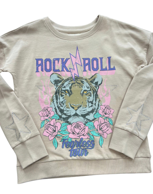 Rock N Roll Tiger Sweatshirt