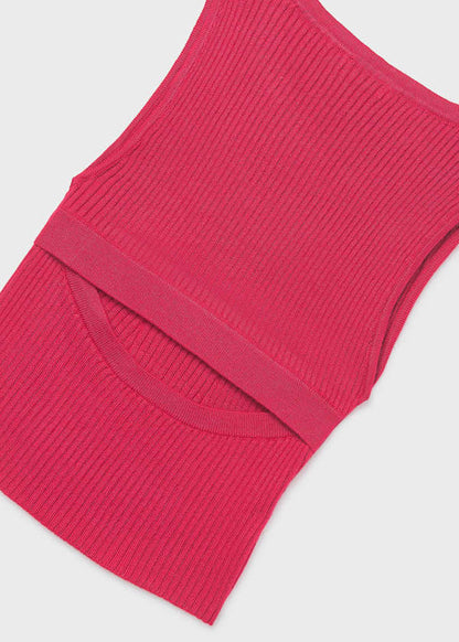 Girls Open Back Top