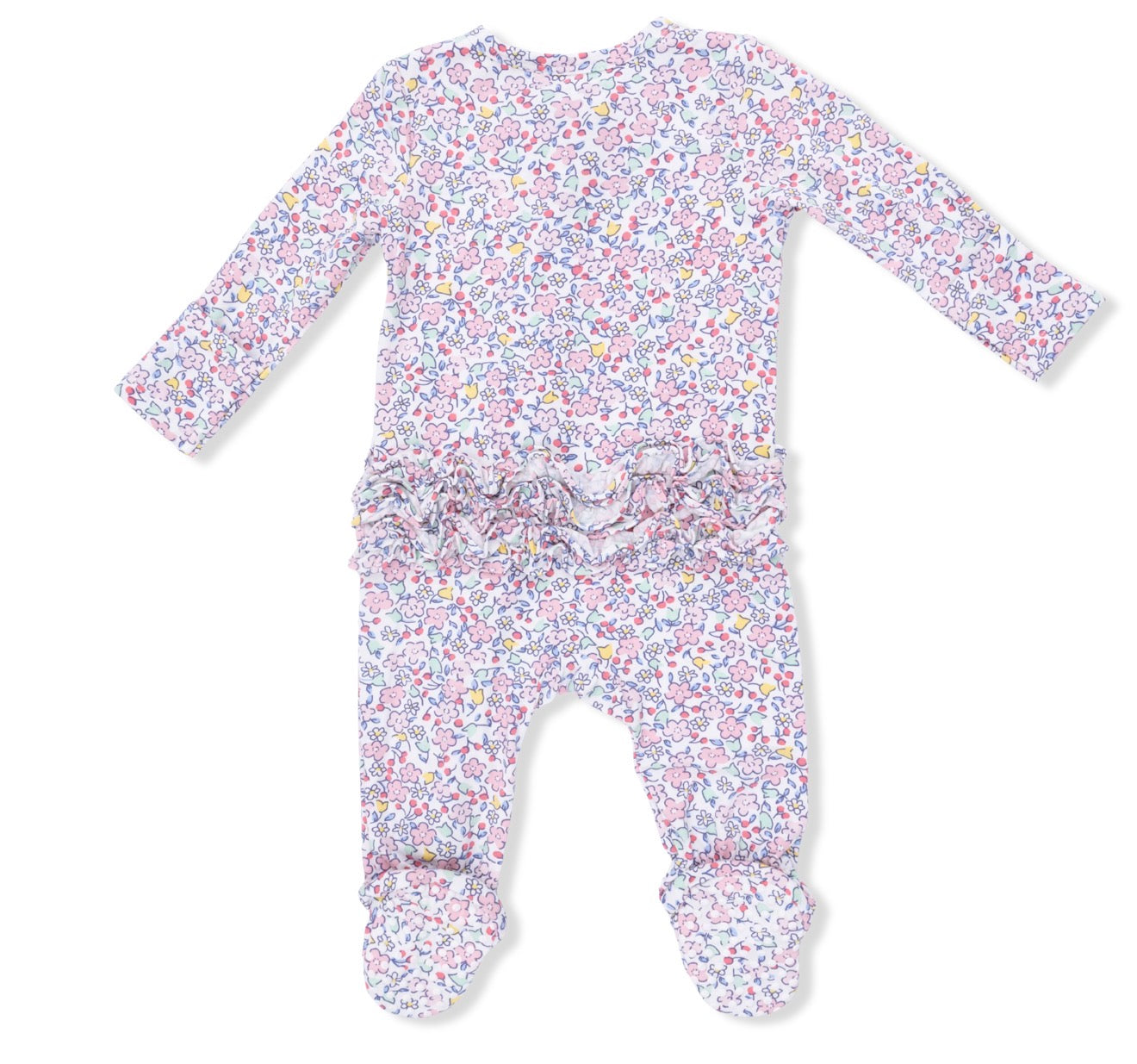 Elizabeth’s Garden Ruffle Footie