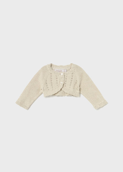 Champagne Baby Cardigan