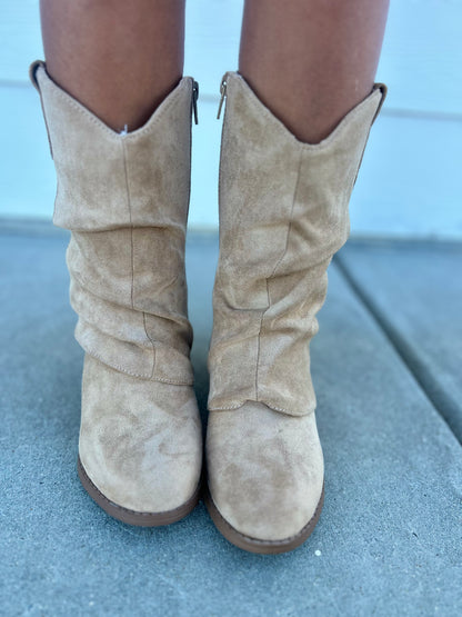 Little Tawny Taupe Boot