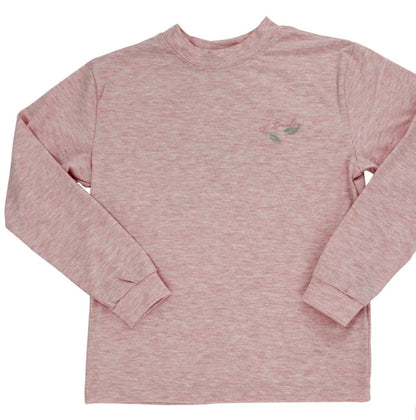 Girls LS Logo Tee/ Pumpkin