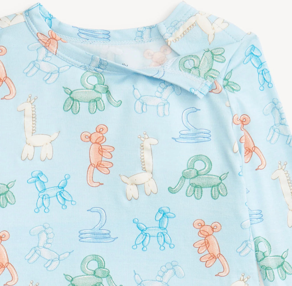 Blue Party Animals Glow Pajamas