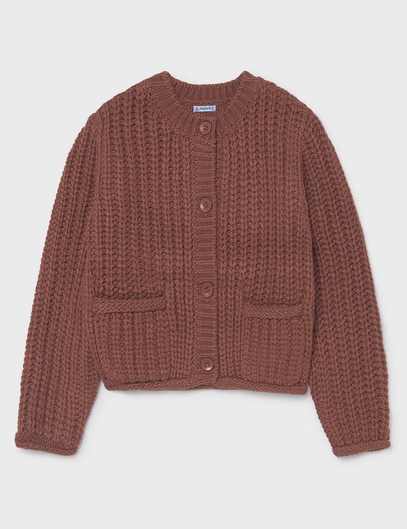 Rust Cardigan