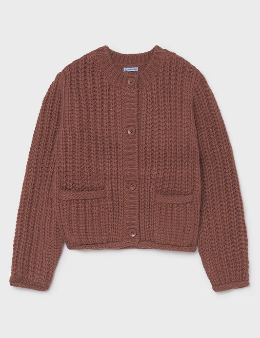 Rust Cardigan