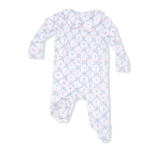 Golf Trellis Peter Pan Snap Footie