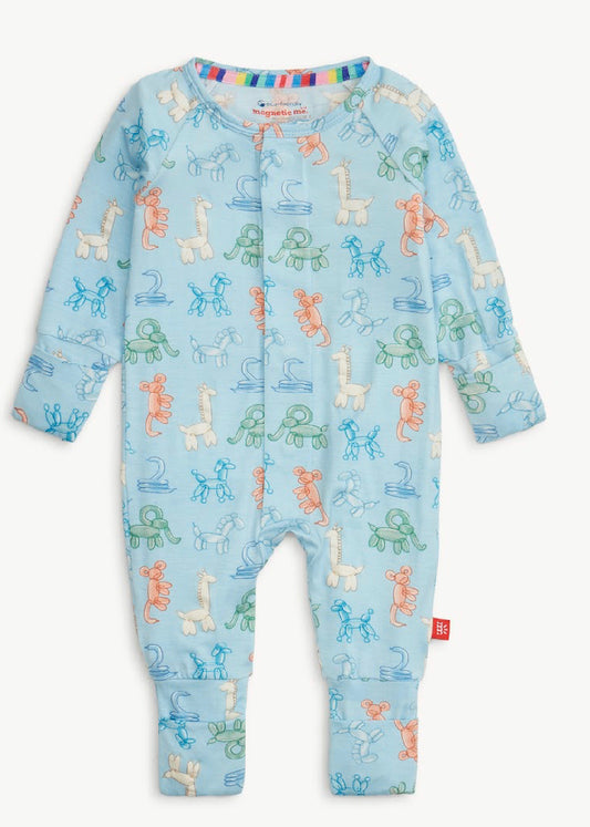 Blue Party Animals Glow Coverall