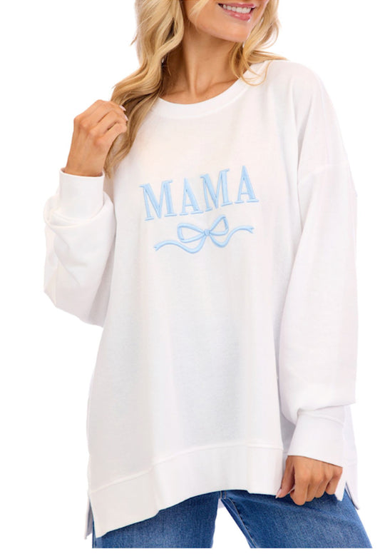 Mama Embroidered Sweatshirt