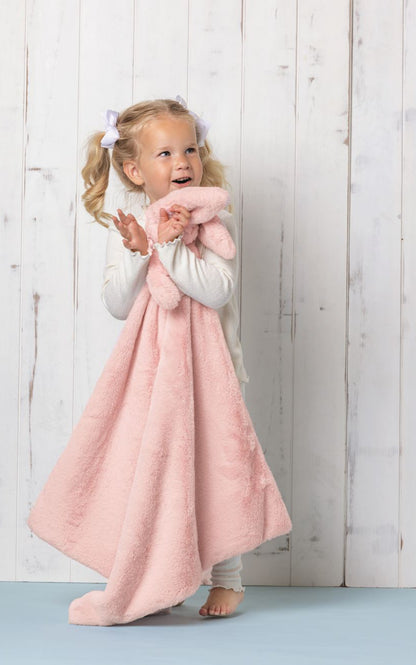 Duck and Bunny Plush Blankets