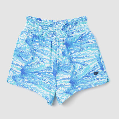 Blue Reef Smocked Shorts