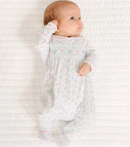Evelyn’s Classics Smocked Footie