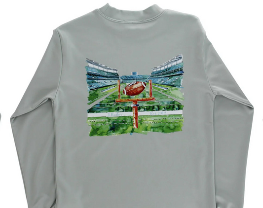 Long Sleeve Performance Football on Sage