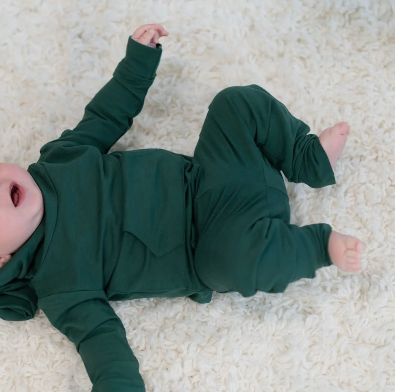 Alpine Green Hooded Jogger Set