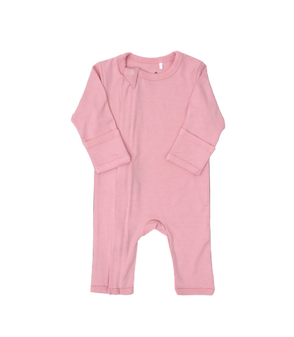 Coccoli Infant Unionsuit Silver Pink