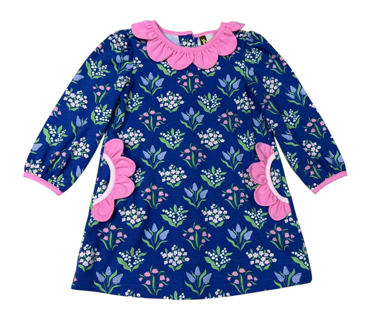 Indigo Bloom Dress