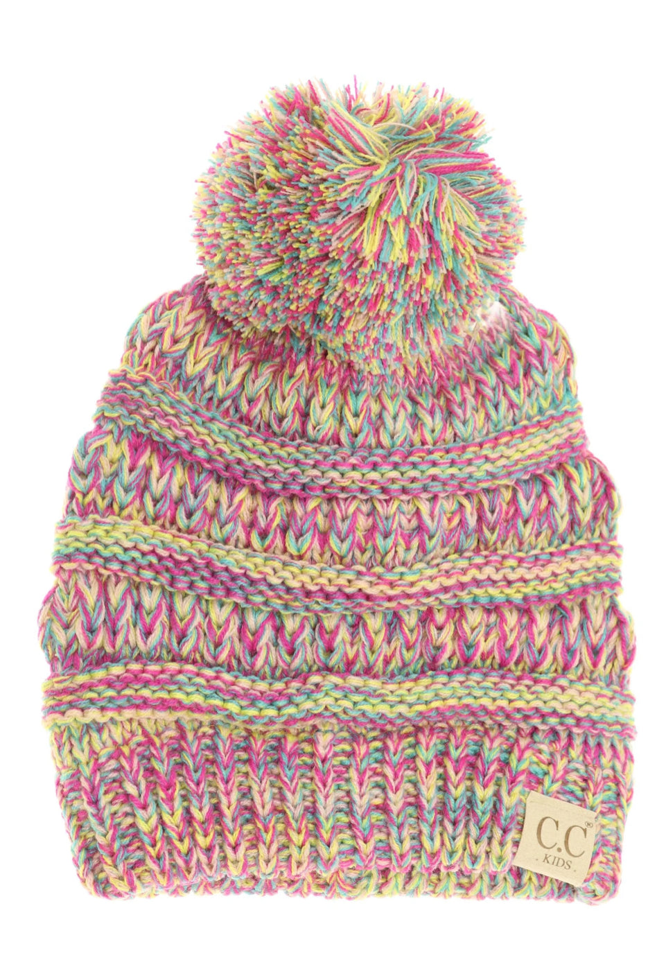 Kids Four Tone Beanie