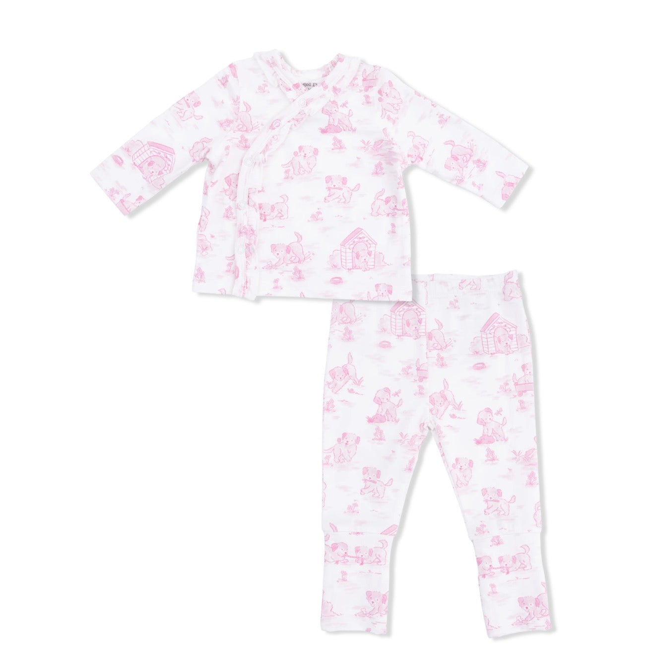 Puppy Toile Pink- Take Me Home Set