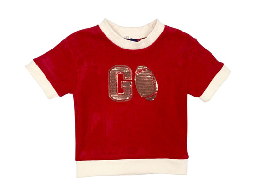 GO Ribbed Sweatshirt Tee