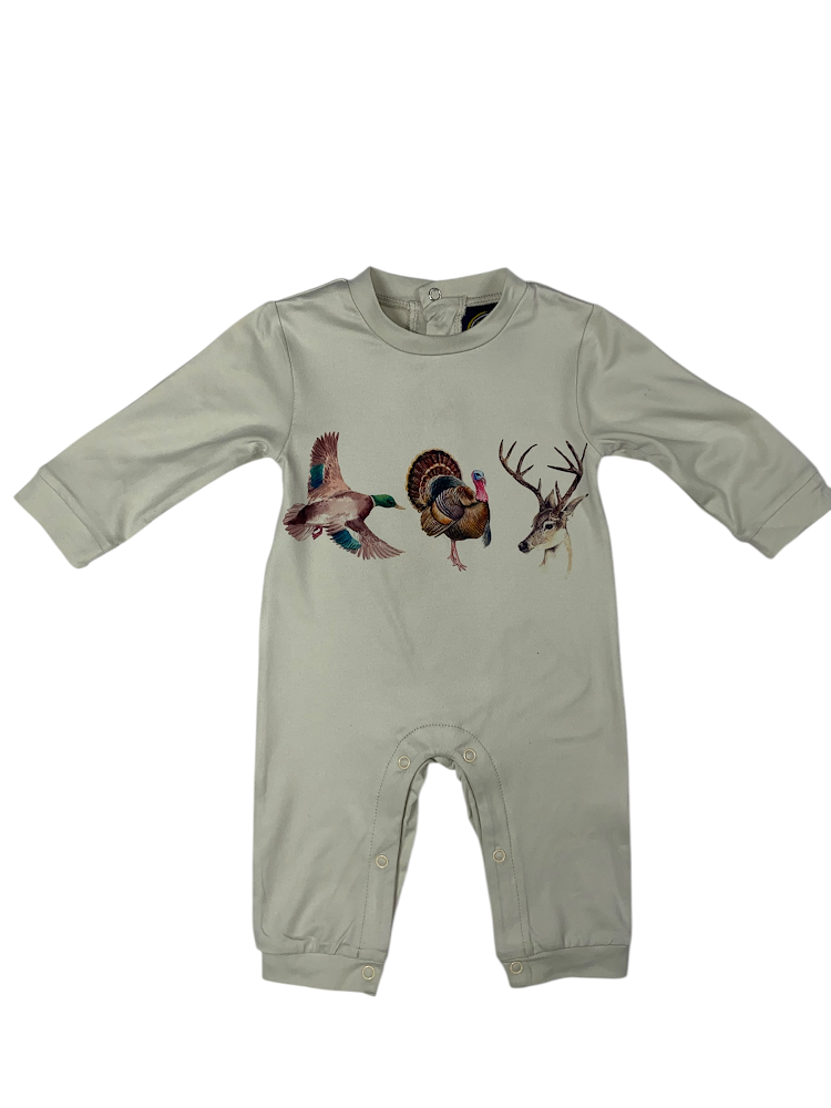 Hunting Trio Romper
