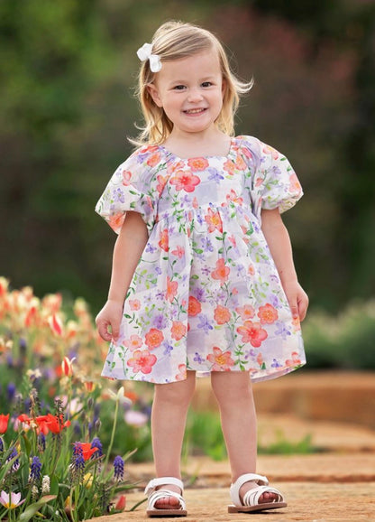 Lavender Daze Floral Dress