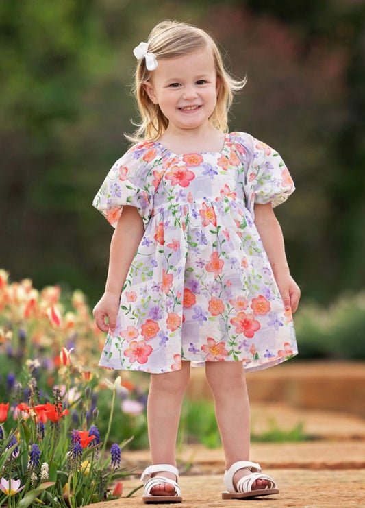 Lavender Daze Floral Dress