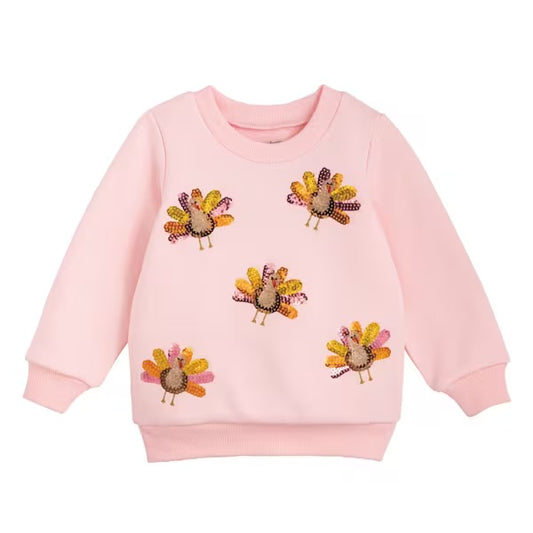 Turkey Sequin Sweatshirt