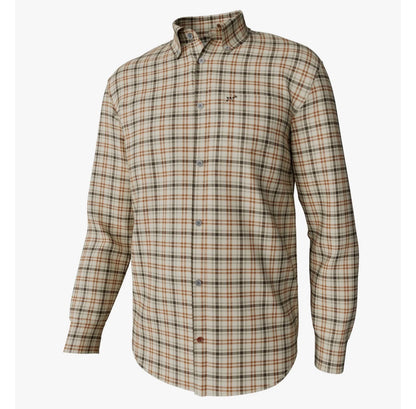 Youth Hadley Vintage Button Down-Miller Plaid -Gunstock