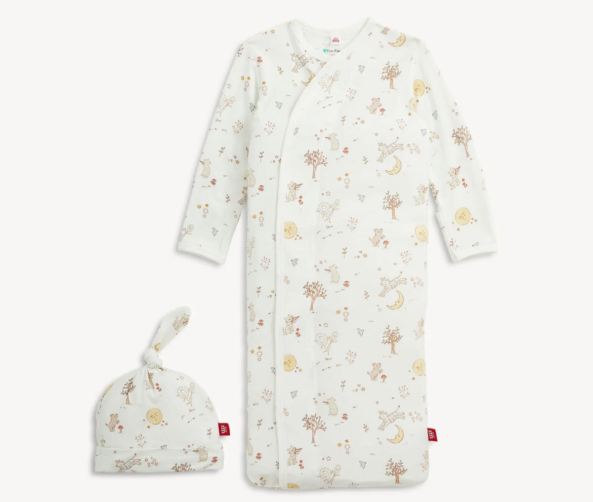 Bedtime Rhymes Magnetic Gown Hat Set