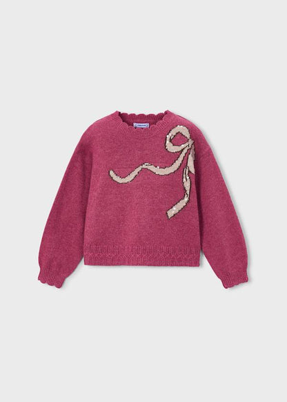 Girls Bow Sweater