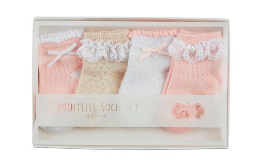 Pointelle Sock Box Set