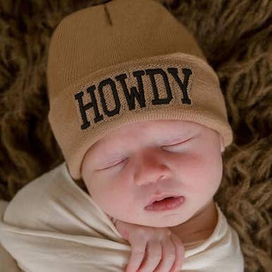 Appliquéd Baby Beanie