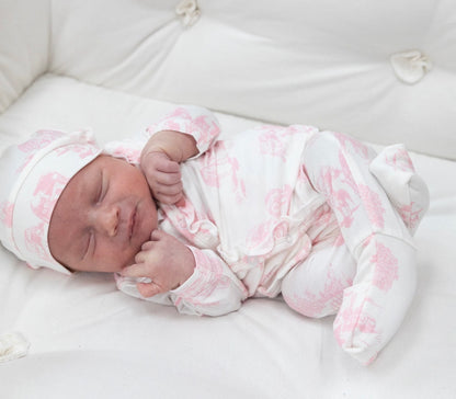 Puppy Toile Pink- Take Me Home Set