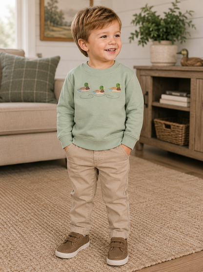 Mallard Duck Trio Sweatshirt