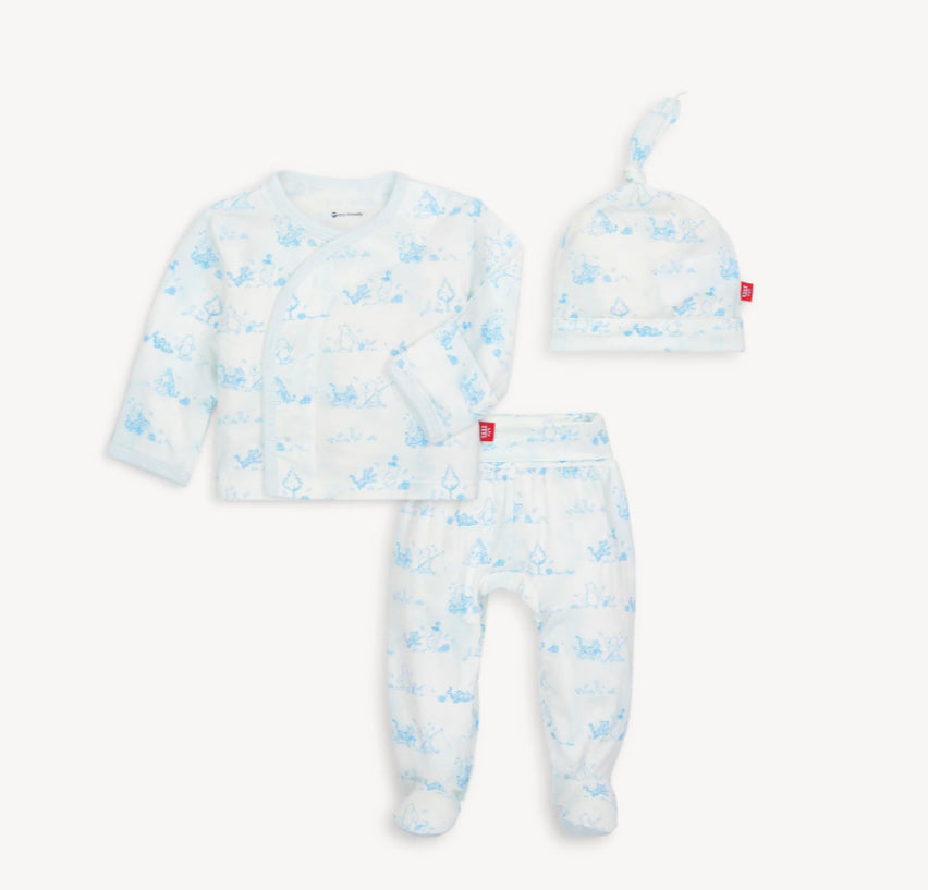 Pooh In The Woods Kimono Set