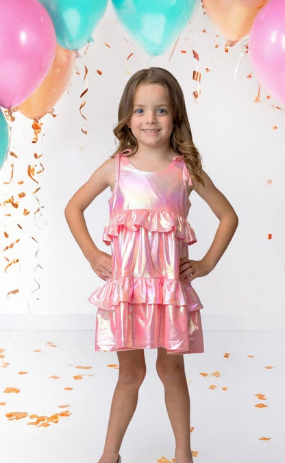 Strawberry Shimmer Dress